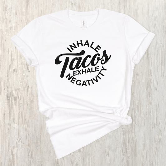 Inhale Tacos Tee